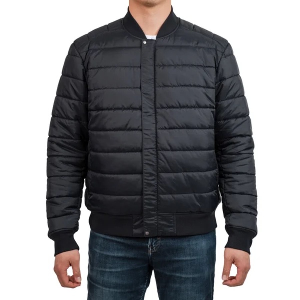 United Colors of Benetton - Men's Reversible Insulated Bomber Jacket